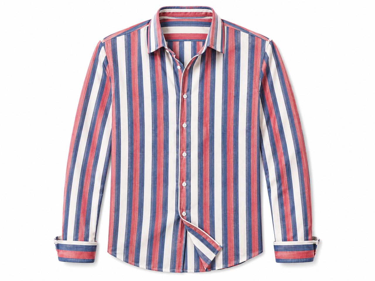 Multicolor Striped Linen Shirt