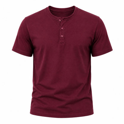 Brown Henley Shirt