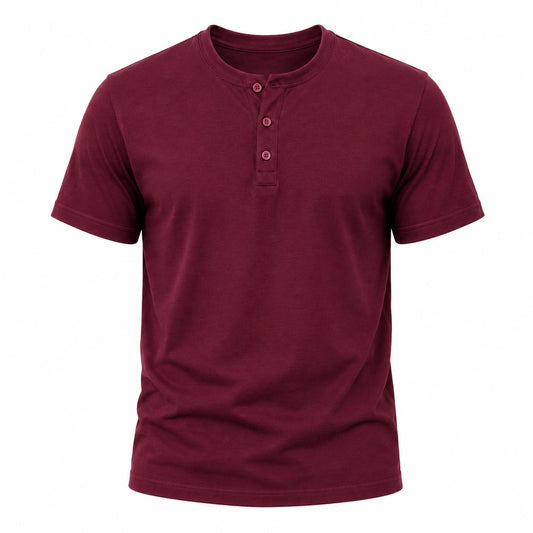 Brown Henley Shirt