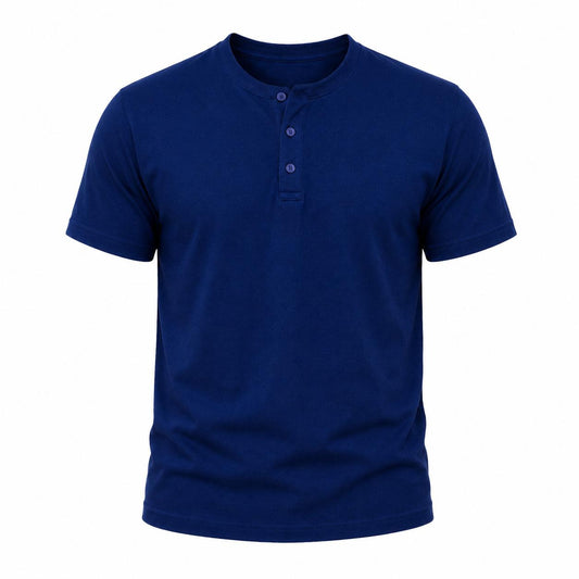 Navy Henley T-Shirt