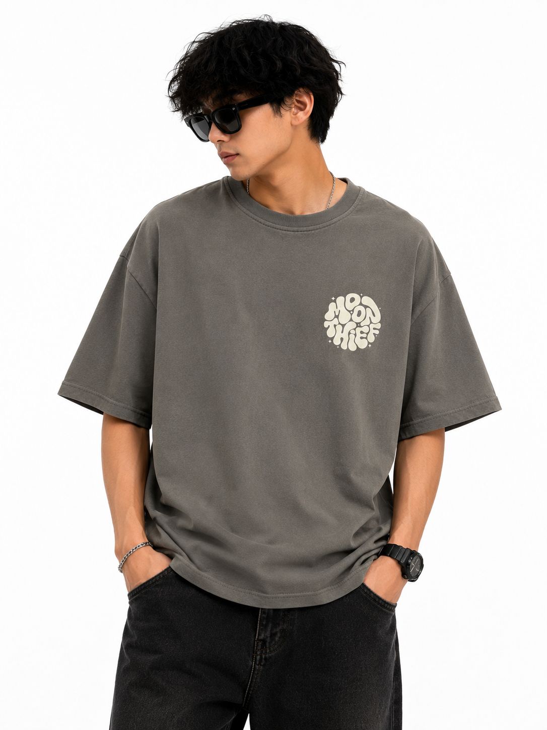 Moon Thief Oversized Belvour Tee